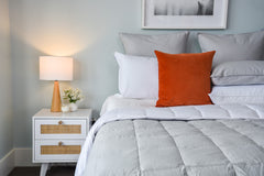 Goose Down Blanket - River Stone