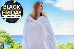 90% Hungarian Goose Down Summer Weight Duvet - Made in NZ