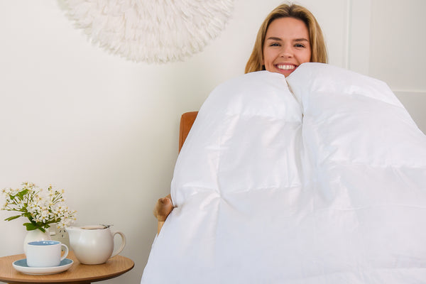 50% Hungarian Goose Down Winter Weight Duvet - Made in NZ